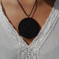 Colgante Orgonita Torus con Shunguita- Orgone Necklace