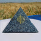 Pirámide Orgonita Cho Ku Rei Azul - 120mm de Base - mundoorgon
