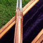 Wand of Power- Healing Wand- Handcrafted with Copper, Green Quartz and a Laser Quartz at the Tip- Wicca Wand- Ritual Tools- 