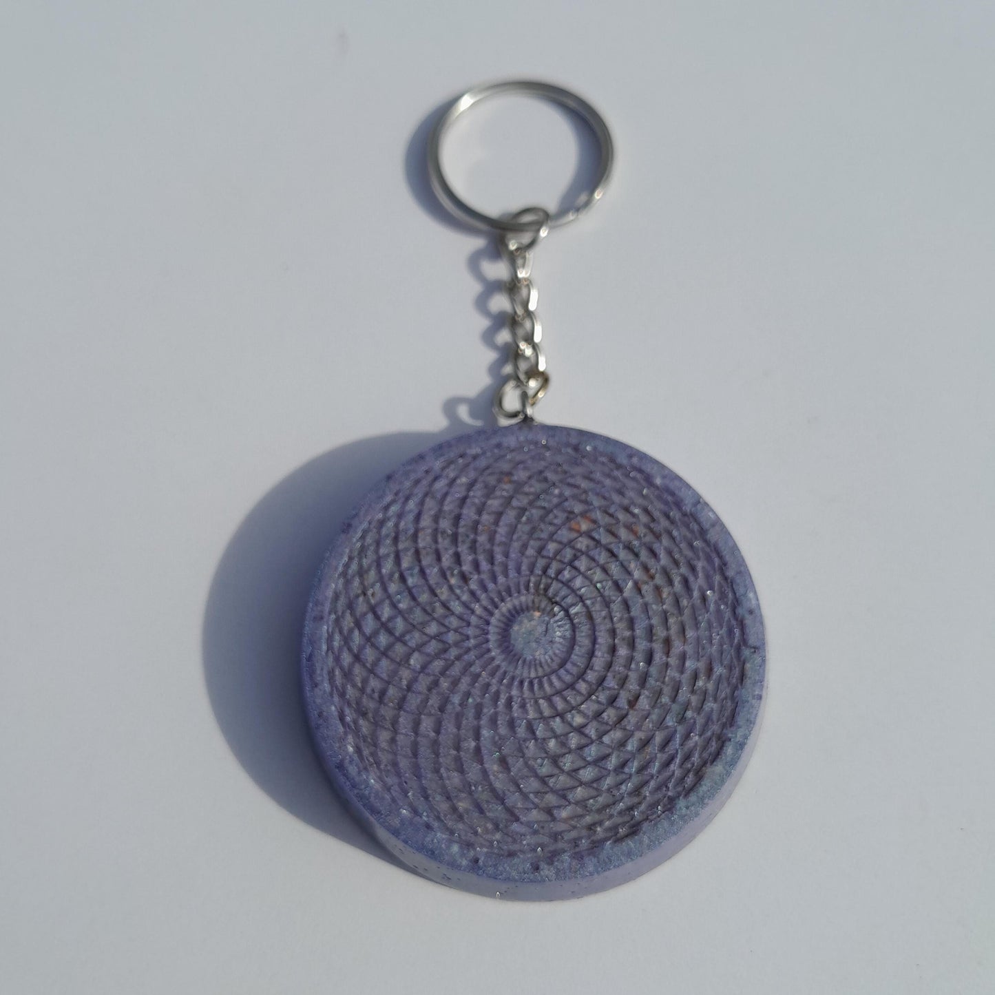 Llavero Orgonita Torus- Protector 5G- Transmutador Energético- Orgone Keychain