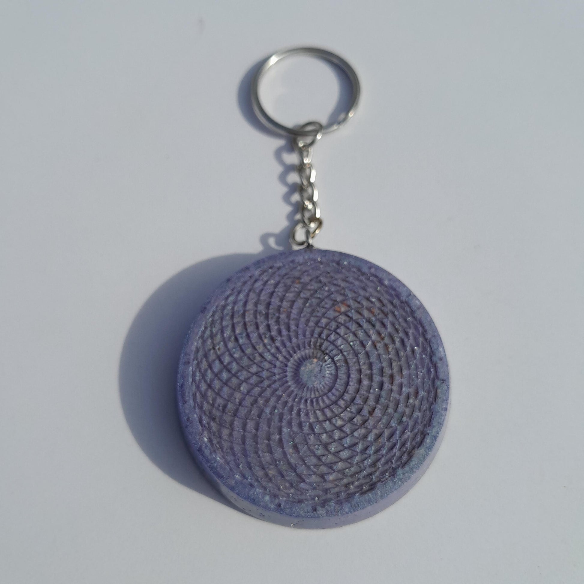 Llavero Orgonita Torus- Protector 5G- Transmutador Energético- Orgone Keychain