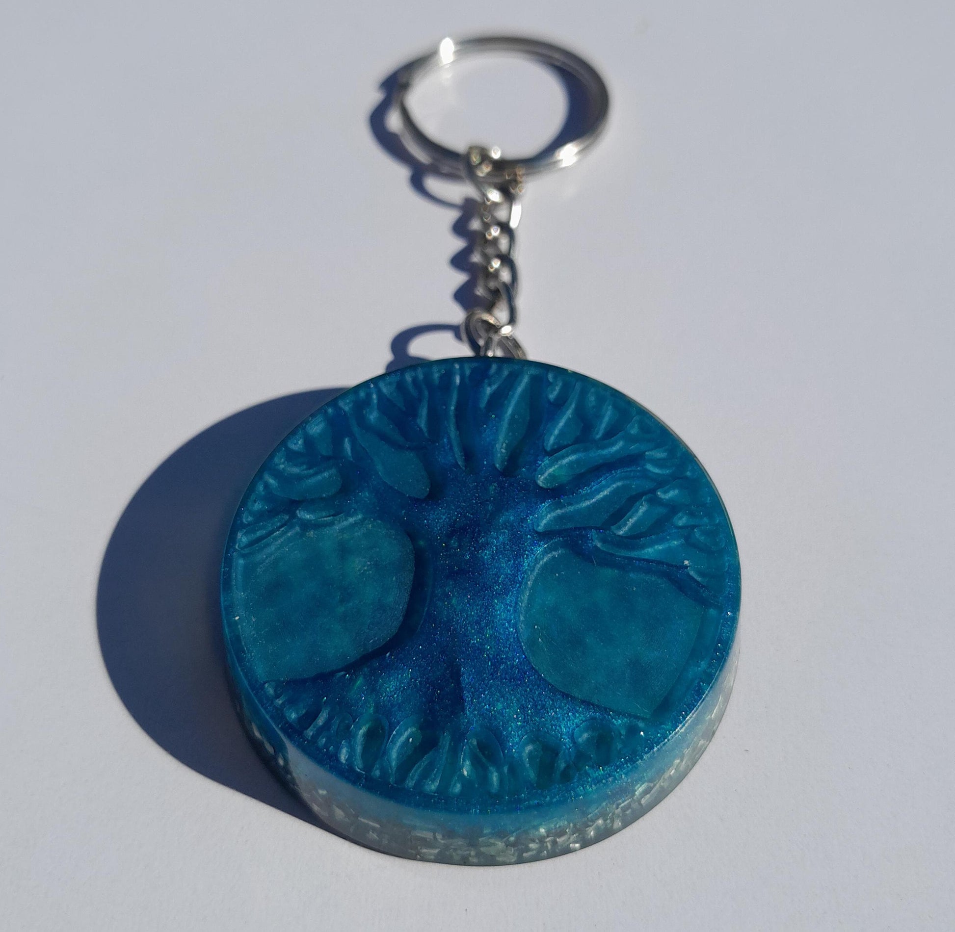 Llavero Orgonita Árbol de la Vida- Protector 5G- Orgone Keychain