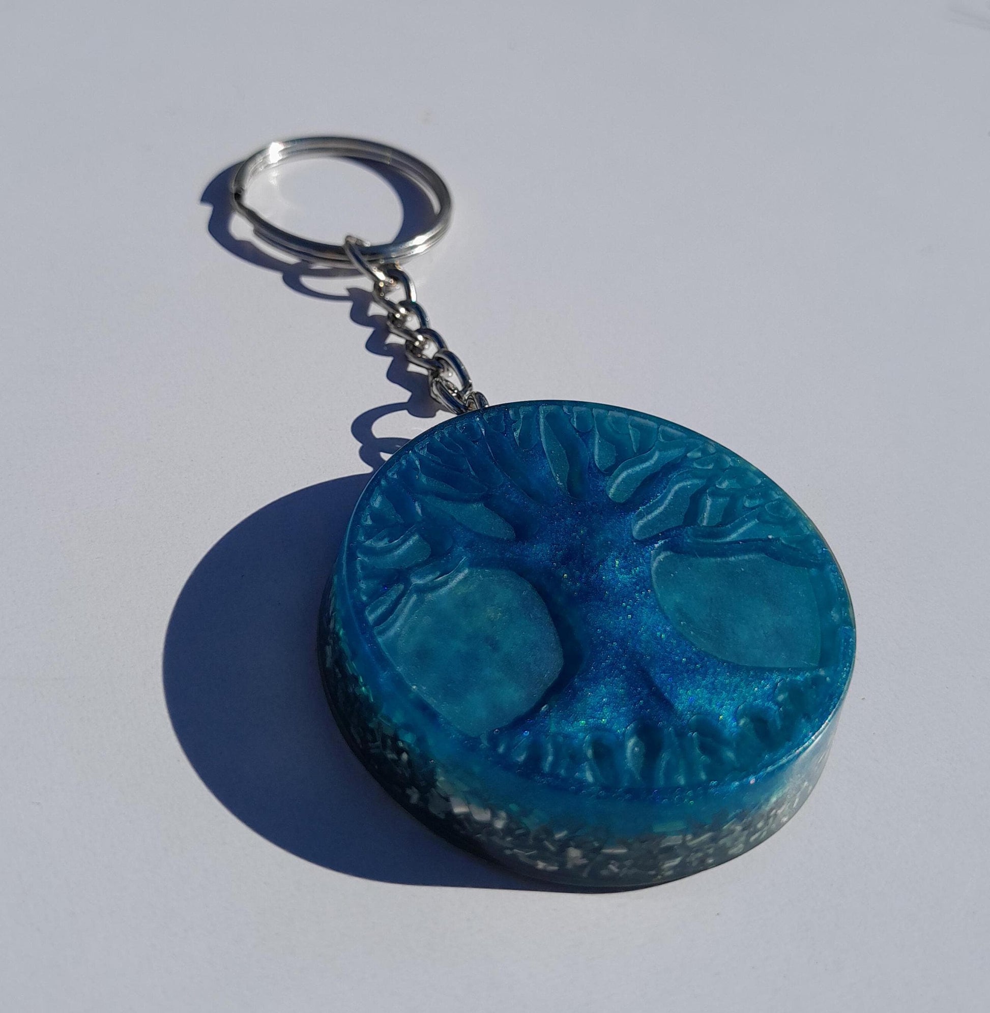 Llavero Orgonita Árbol de la Vida- Protector 5G- Orgone Keychain