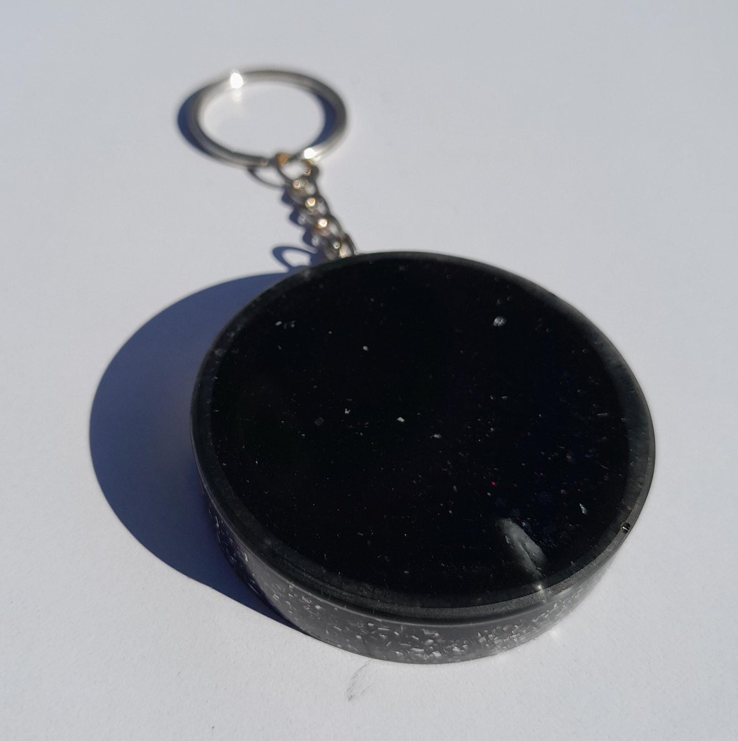 Llavero Orgonita Chakra Plexo Solar- Manipura- Protector 5G- Orgone Keychain