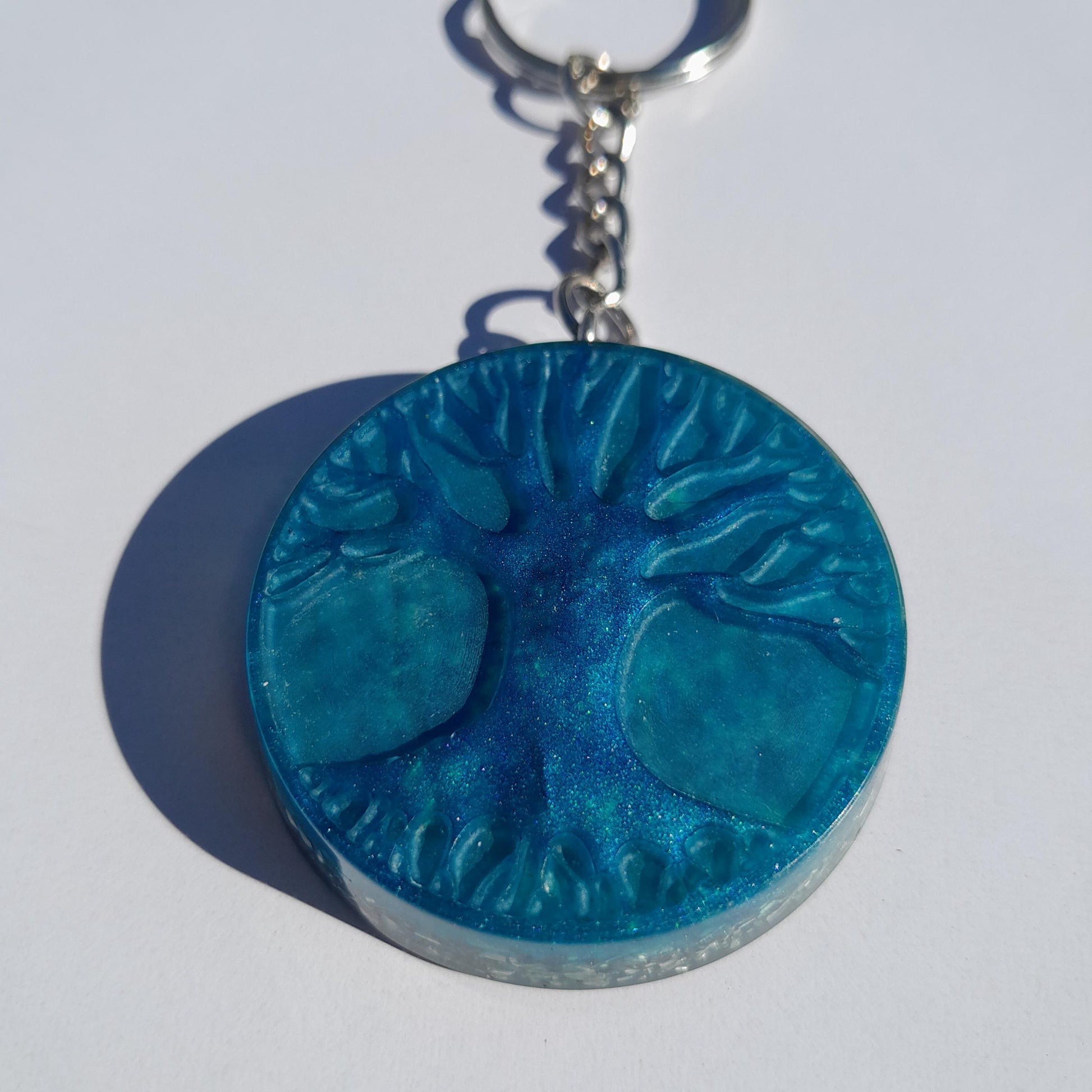 Llavero Orgonita Árbol de la Vida- Protector 5G- Orgone Keychain