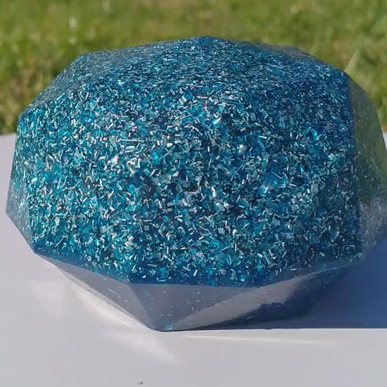 Domo Orgonita Azul- Protección 5G y Radiaciones Electromagnéticas- Orgone Energy